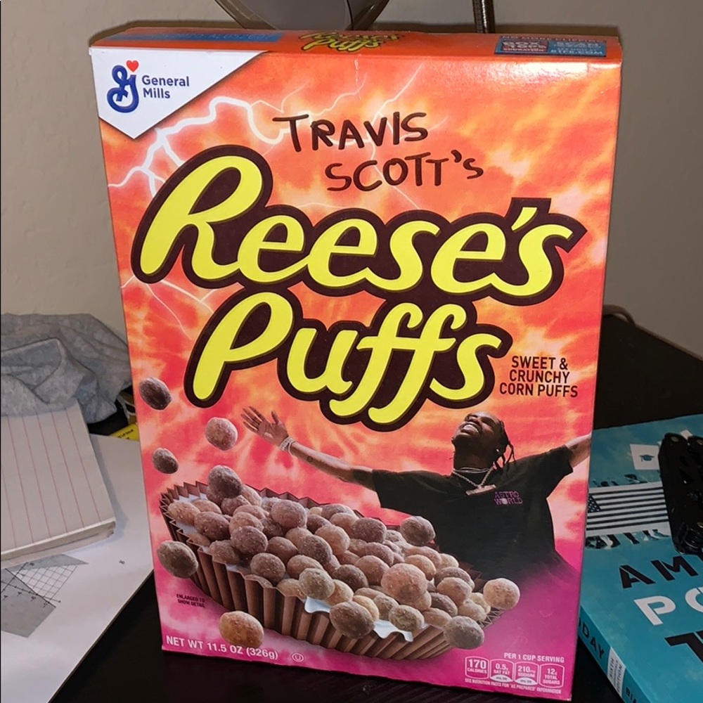 Travis Scott Reese’s puffs